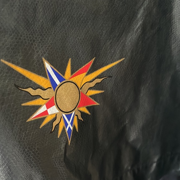 Black windbreaker water resistant jacket size LL from Japan - Picture 6 of 7